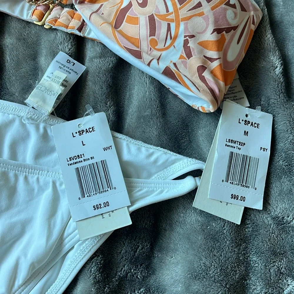 SET! L*Space NWT Tessa Brooks bikini - Picture 5 of 9